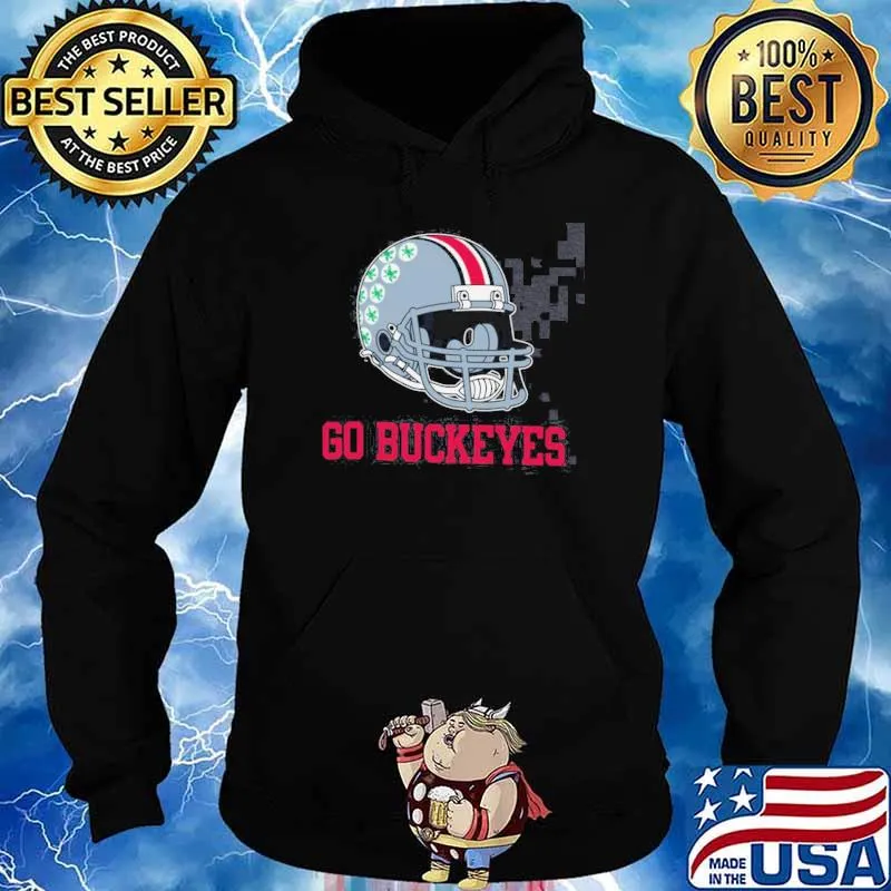 Ohio State Buckeyes Go Buckeyes Helmet Shirt Hoodie