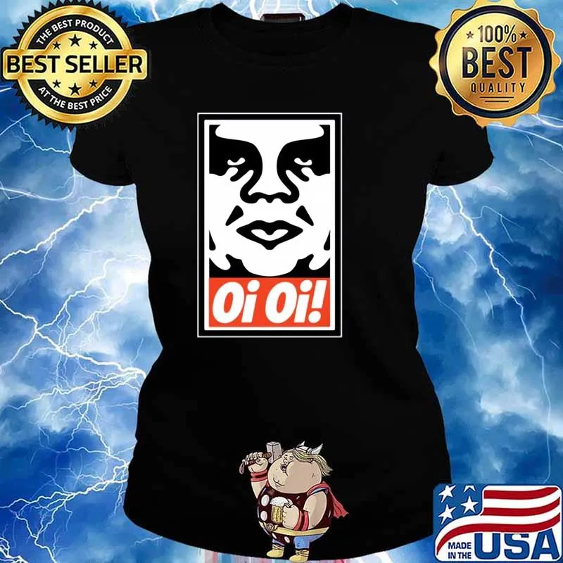 Oi Oi OBEY ANDRE THE GIANT STREET Shirt Ladies tee