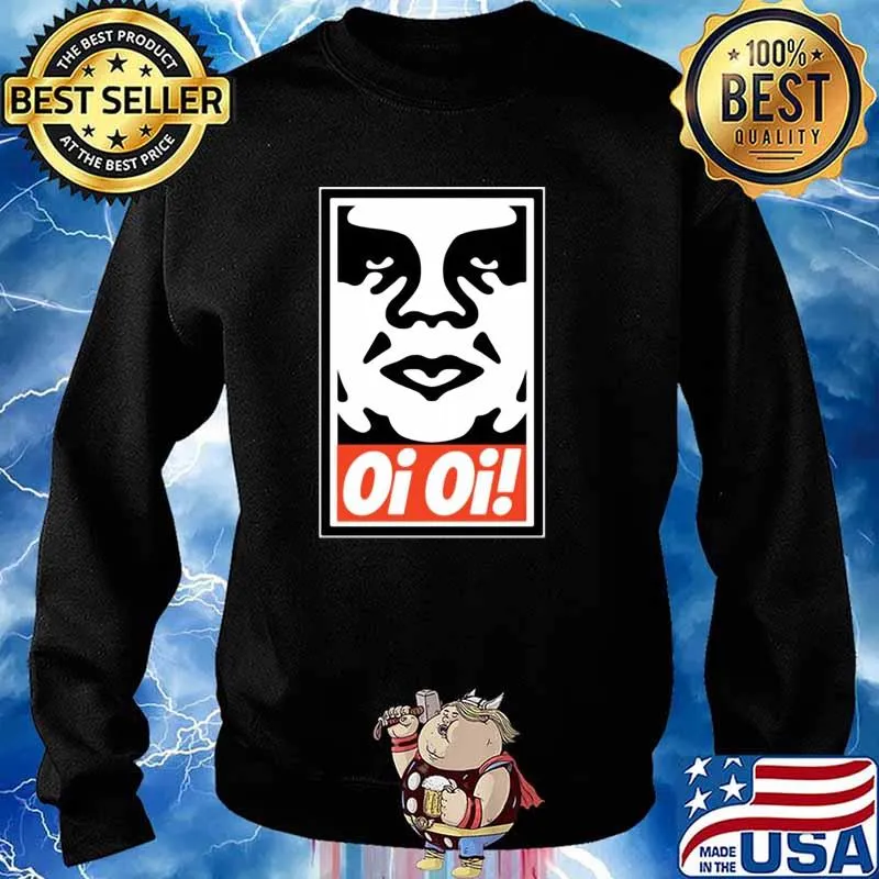 Oi Oi OBEY ANDRE THE GIANT STREET Shirt Sweater