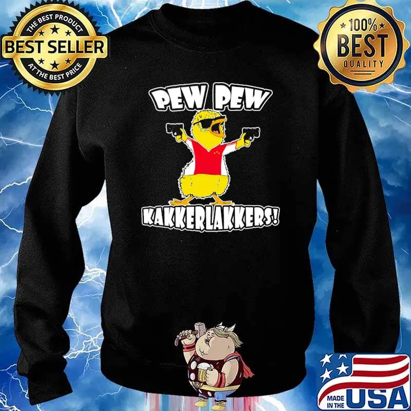 Pew Pew Kakkerlakkers Duck Shirt Sweater