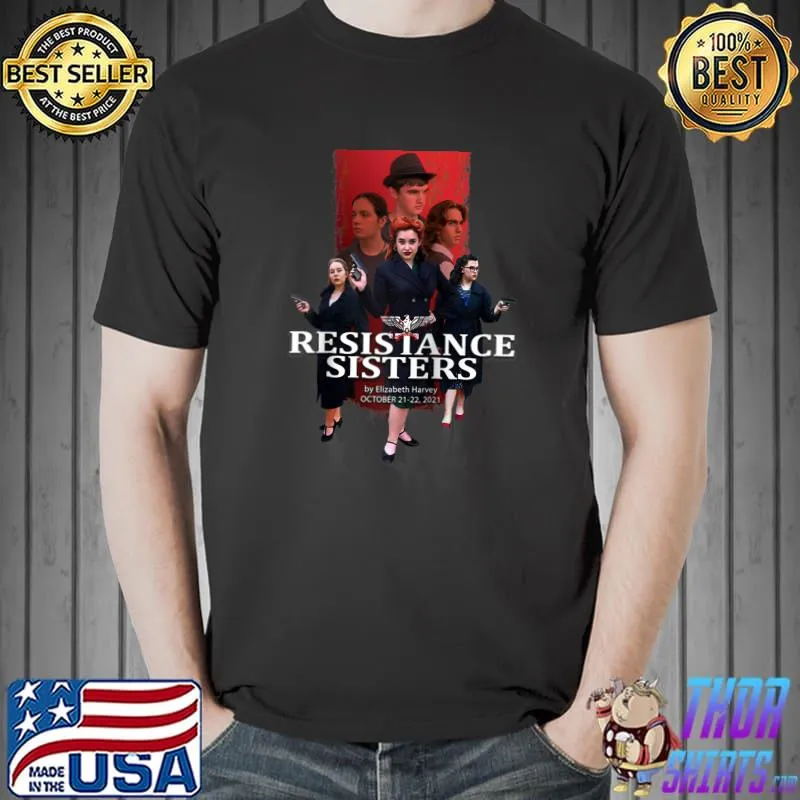 Pike County Theatre - Freedom Sisters Raglan Baseball T-shirt