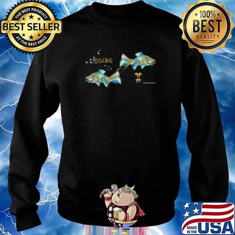 Pisces Constellation Zodiac Sojourners Emporium T-Shirt Sweater