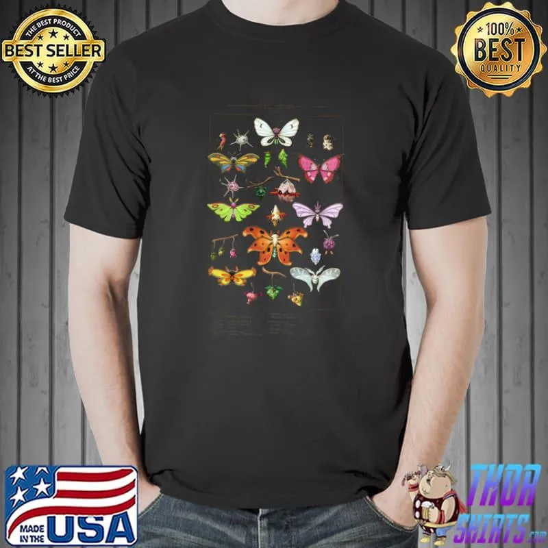 Pocket Lepidoptera Classic T-Shirt Unisex