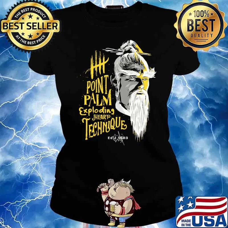 Point Palm Exploding Heart Technique EST 1003 s Ladies tee
