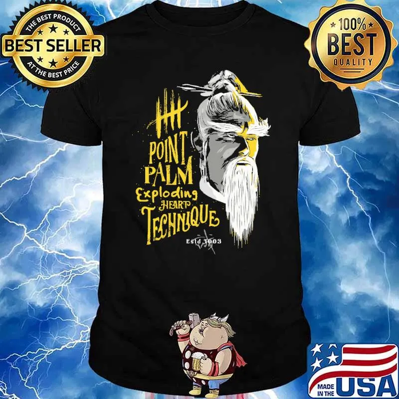Point Palm Exploding Heart Technique EST 1003 shirt
