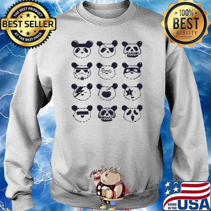 Pop Panda Mask Face s Sweater