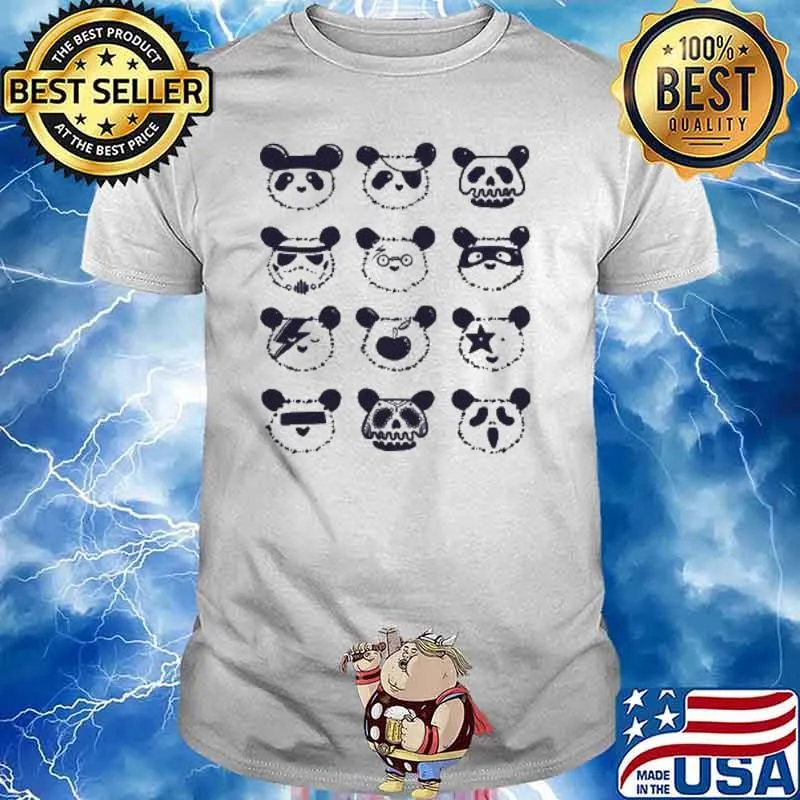 Pop Panda Mask Face shirt