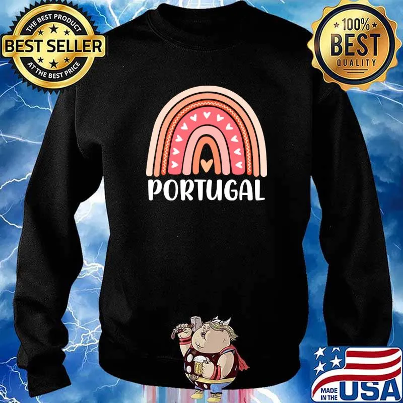 Portugal Rainbow T-Shirt Sweater