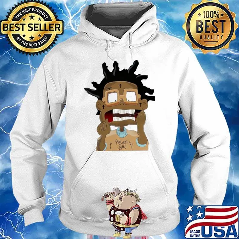 Project Baby Kodak Black Cartoon Shirt Hoodie