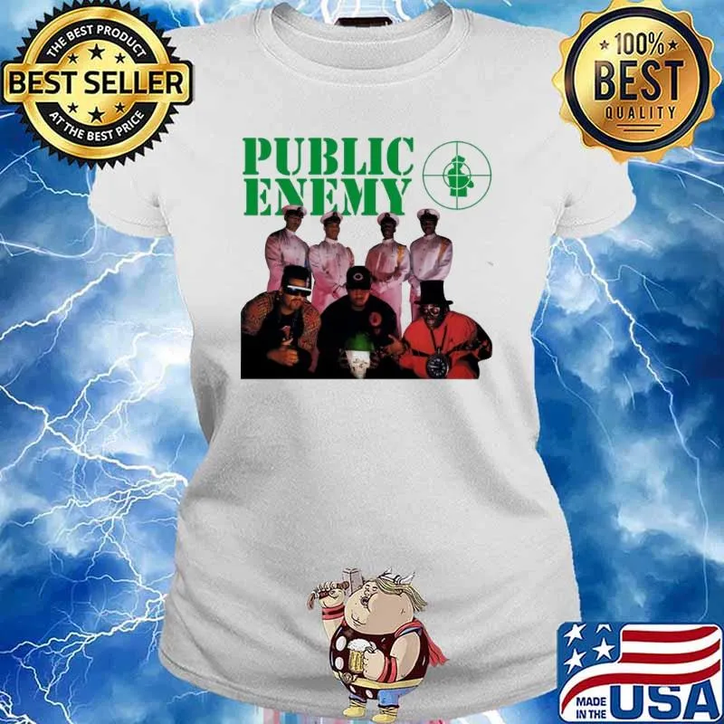 Public enemy band music s Ladies tee
