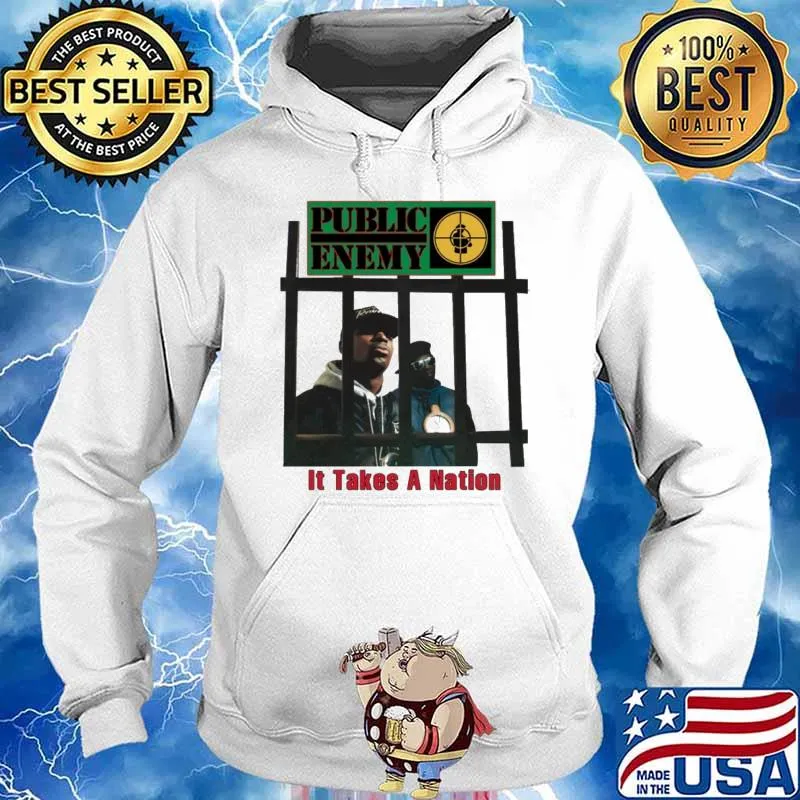 Public enemy it takes a nation s Hoodie
