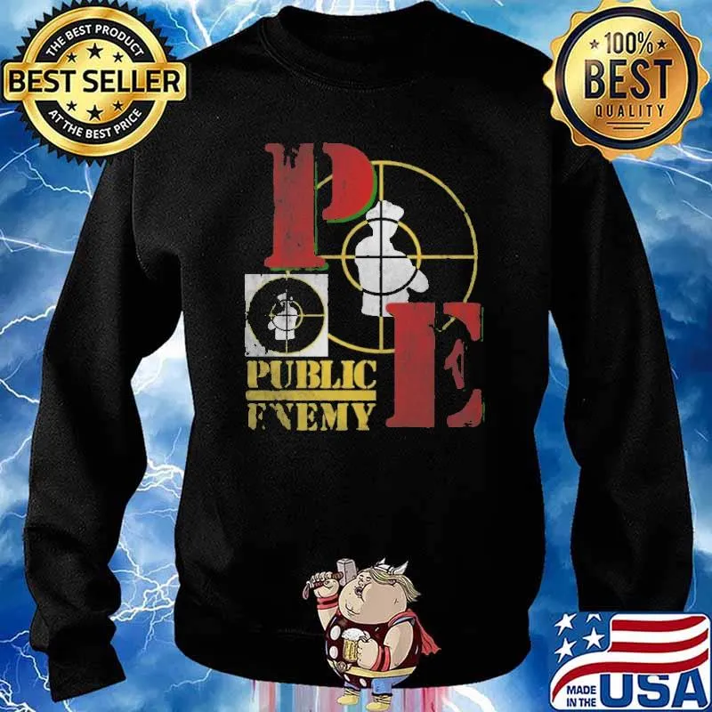 Public Enemy PE Retro Shirt Sweater