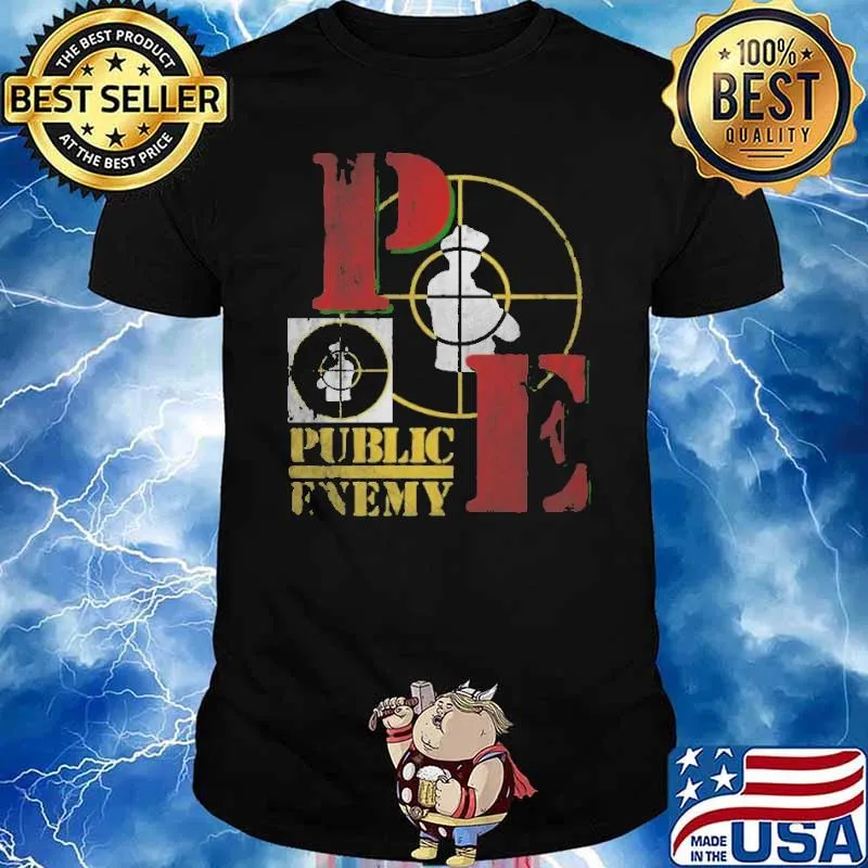 Public Enemy PE Retro Shirt