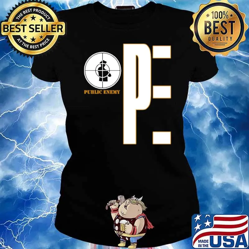 Public Enemy PE Shirt Ladies tee