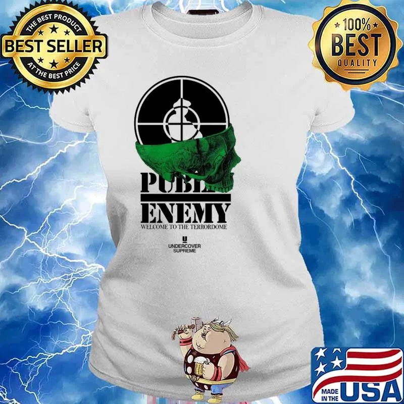 Public enemy welcome to the terrordome undercover suprieme s Ladies tee