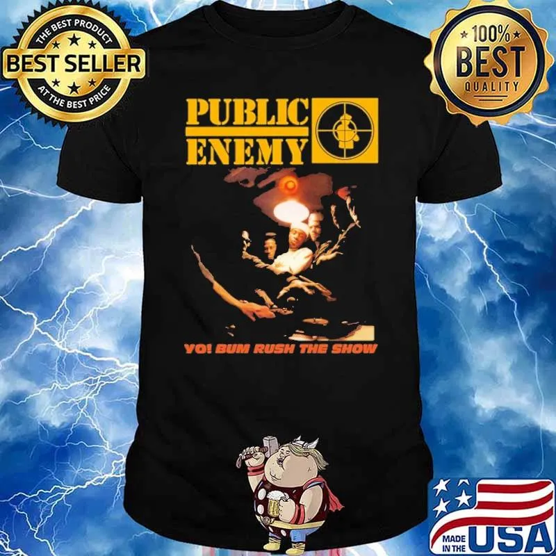 Public Enemy Yo Bum Rush The Show Shirt