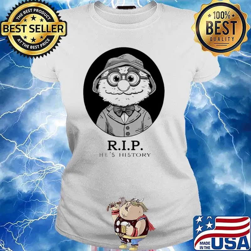 Puppet RIP he’s history s Ladies tee