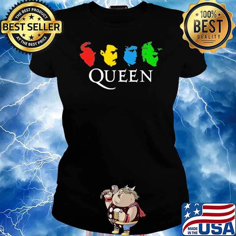 Queen Colorful Shirt Ladies tee