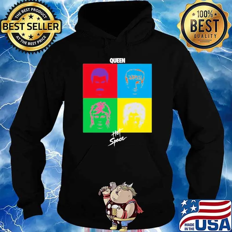 Queen Hot Space Shirt Hoodie