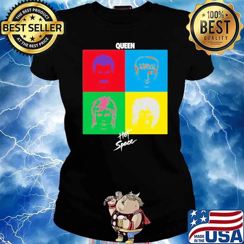 Queen Hot Space Shirt Ladies tee