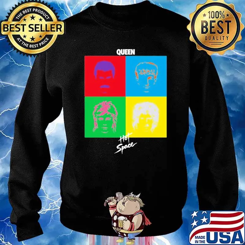 Queen Hot Space Shirt Sweater