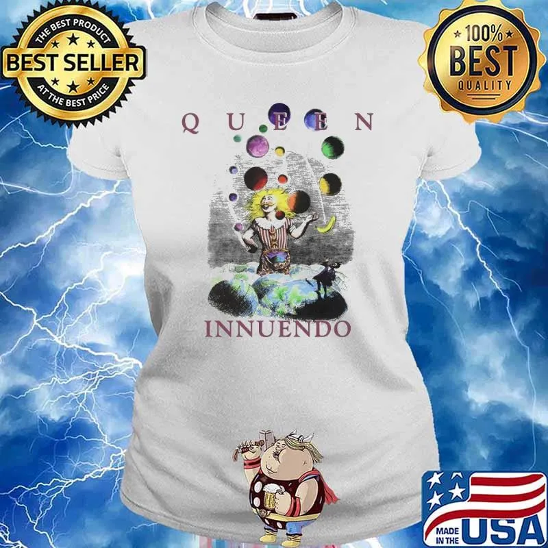 Queen Innuendo Clown Shirt Ladies tee