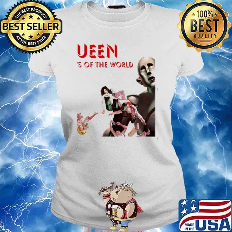 Queen News Of the World Shirt Ladies tee