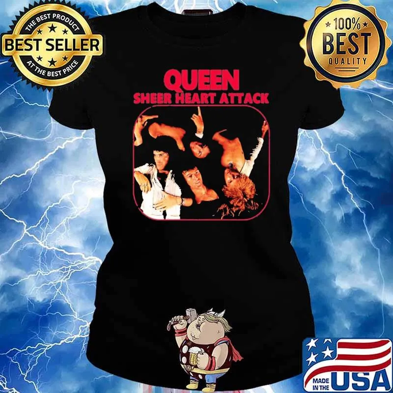 Queen Sheer Heart Attack Shirt Ladies tee