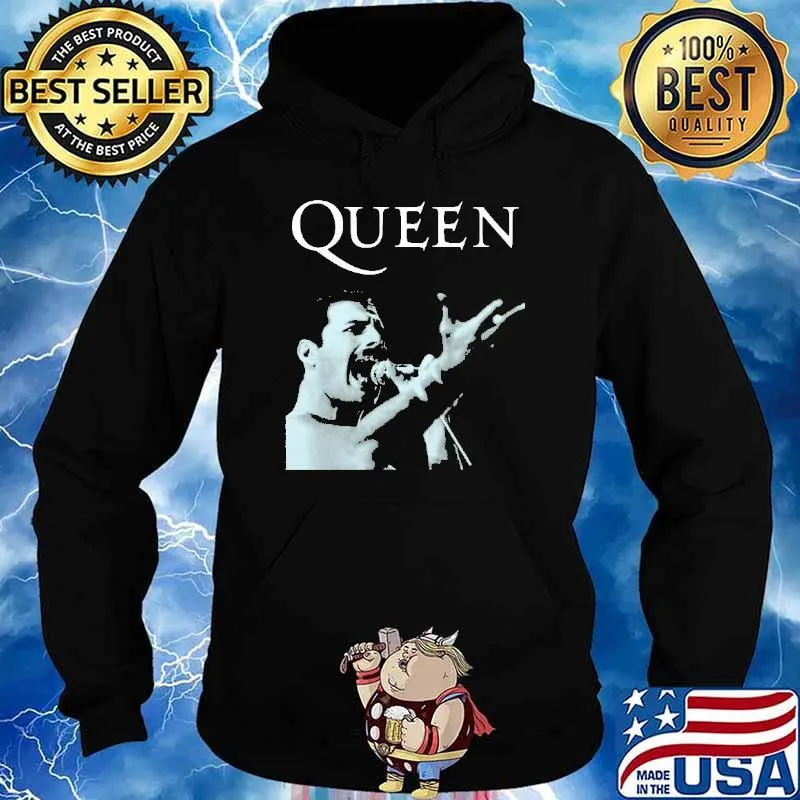 Queen Singing Shirt Hoodie