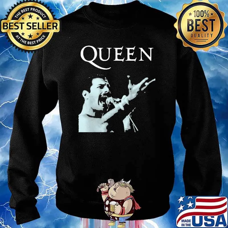 Queen Singing Shirt Sweater