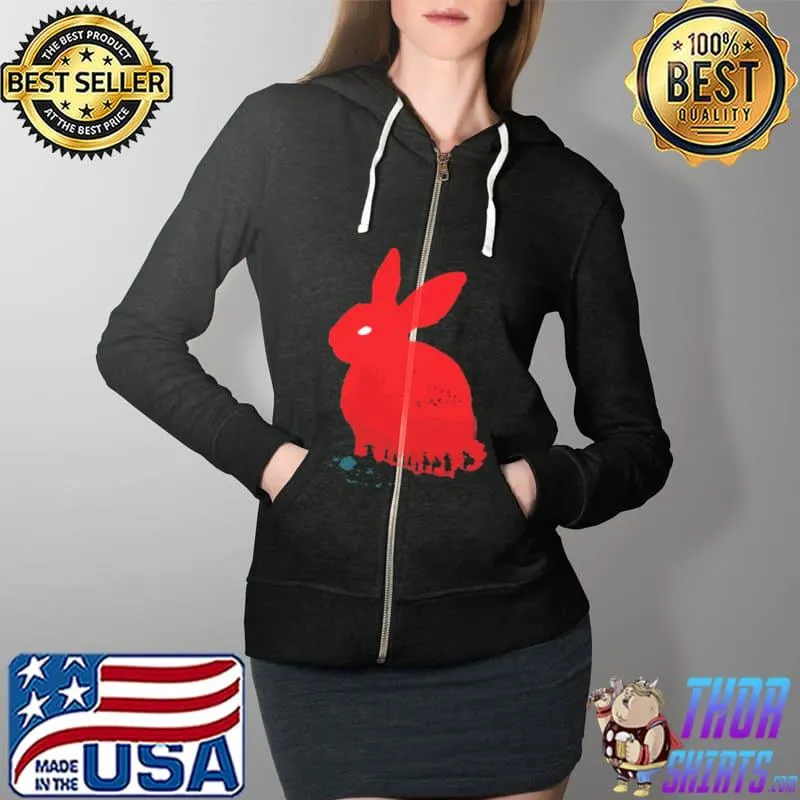 Rabbit Blood Hunting Shirt Full Zip Hooded