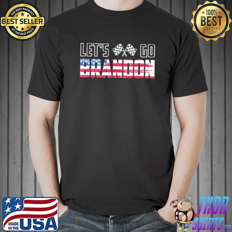 Race Track Love Racing Let’s Go Brandon Lets Go Brandon T-Shirt Unisex