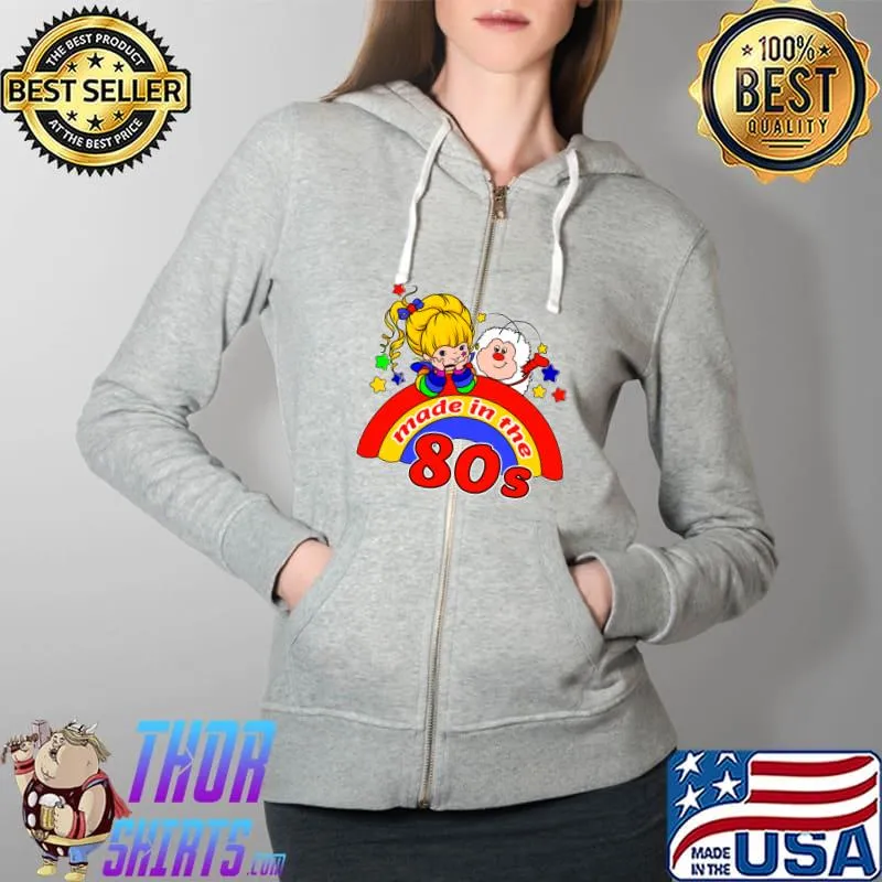 Rainbow brite - Made in the 80s T-Shirt Full Zip Hooded