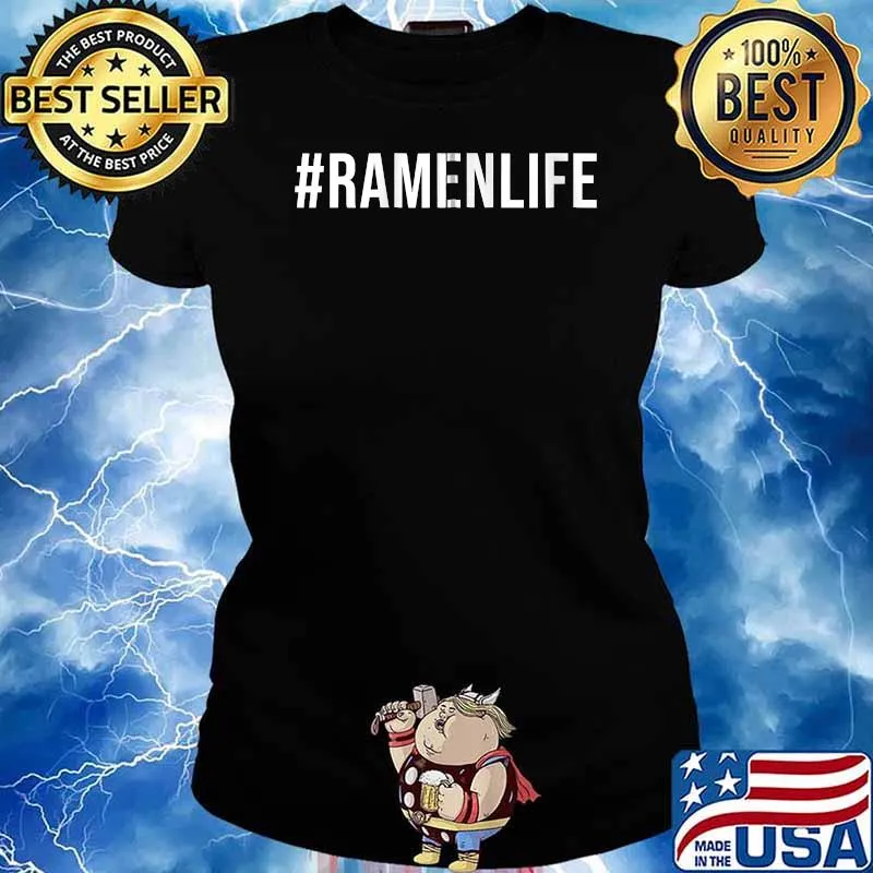 Ramen Life Ramen Noodle Japanese Ramen Mukbang Spicy Ramen T-s Ladies tee