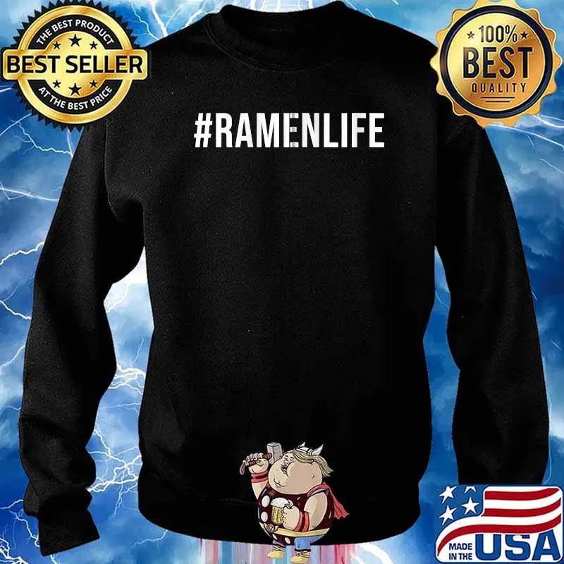 Ramen Life Ramen Noodle Japanese Ramen Mukbang Spicy Ramen T-s Sweater