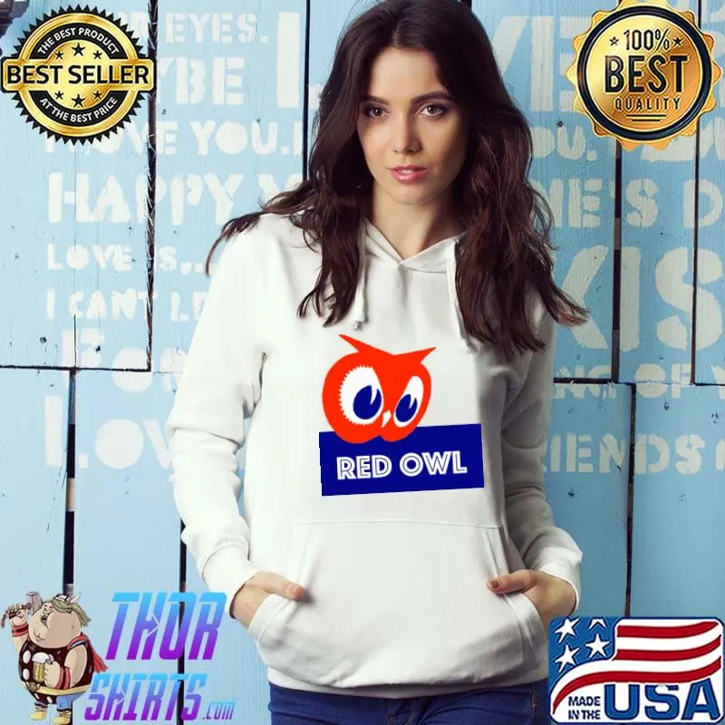 Red Owl Grocery Food Store Vintage T-Shirt Hoodie