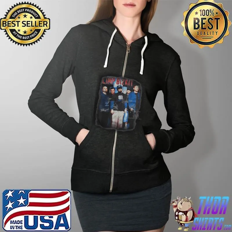 Retro Vintage Art Limps_Biz_kits Music Legend 80s 90s Shirt Full Zip Hooded