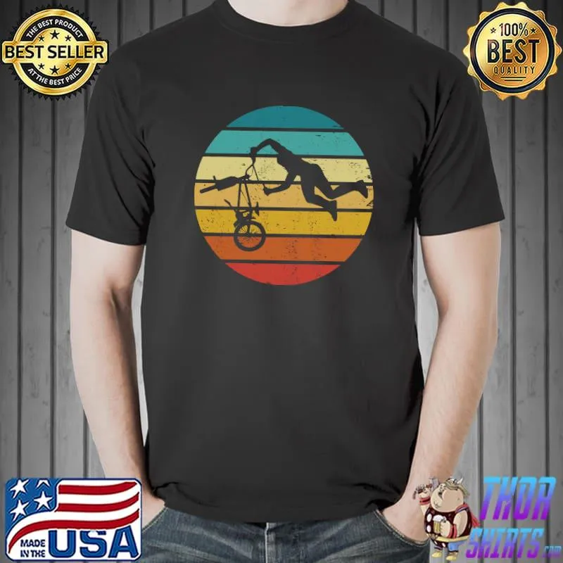 Retro Vintage BMX Biker Racing Clothes T-shirt