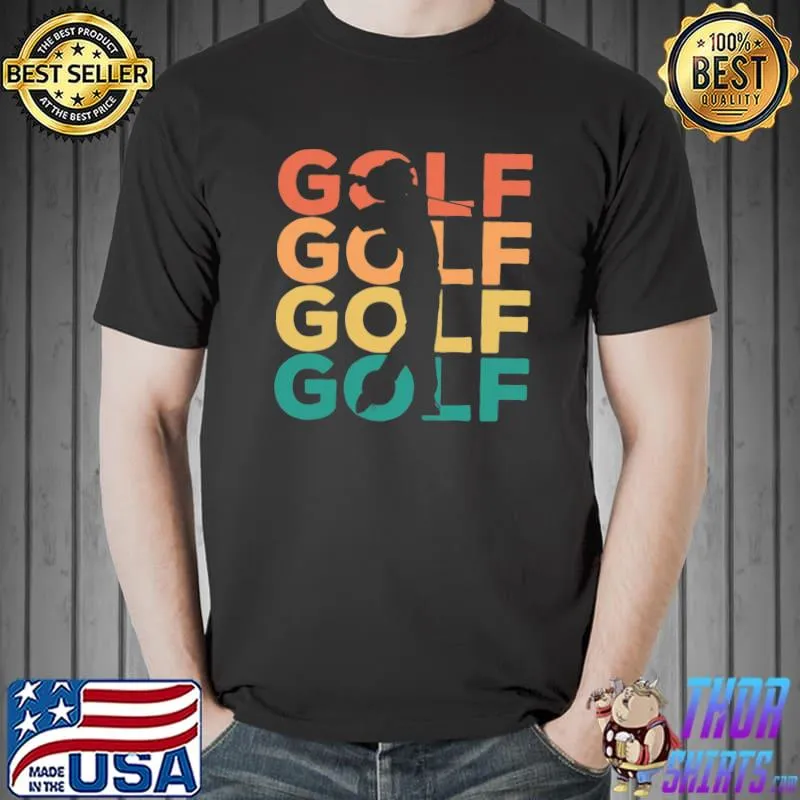 Retro Vintage Golfing For Golfers Essential T-Shirt Unisex