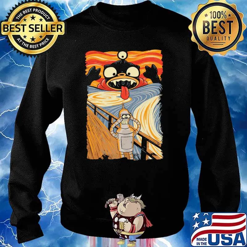 Robot Star Wars Scream Retro s Sweater
