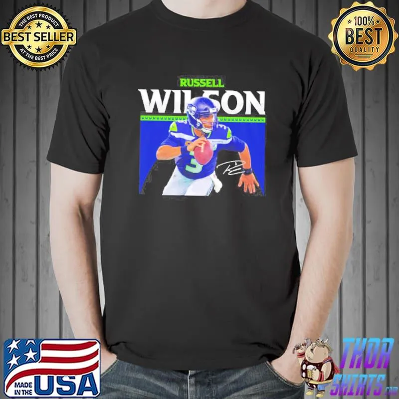 Russell Wilson Seattle Seahawks football s Unisex