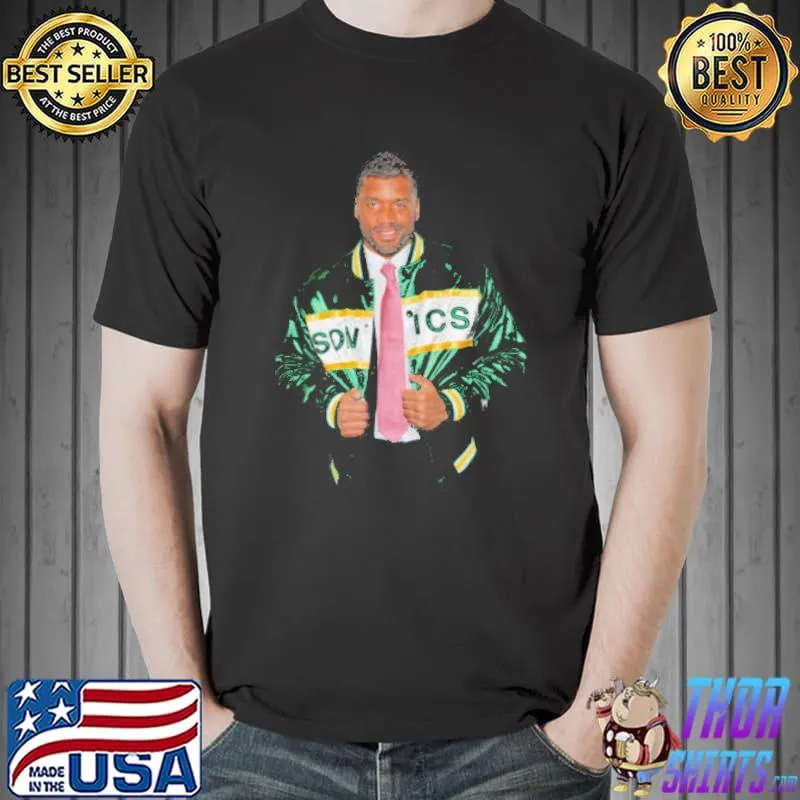 Russell Wilson Sonics Shirt Unisex