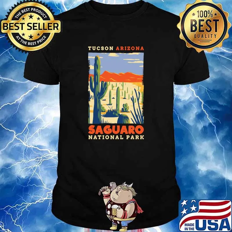 Saguaro US National Park Tucson Arizona Vintage T-shirt