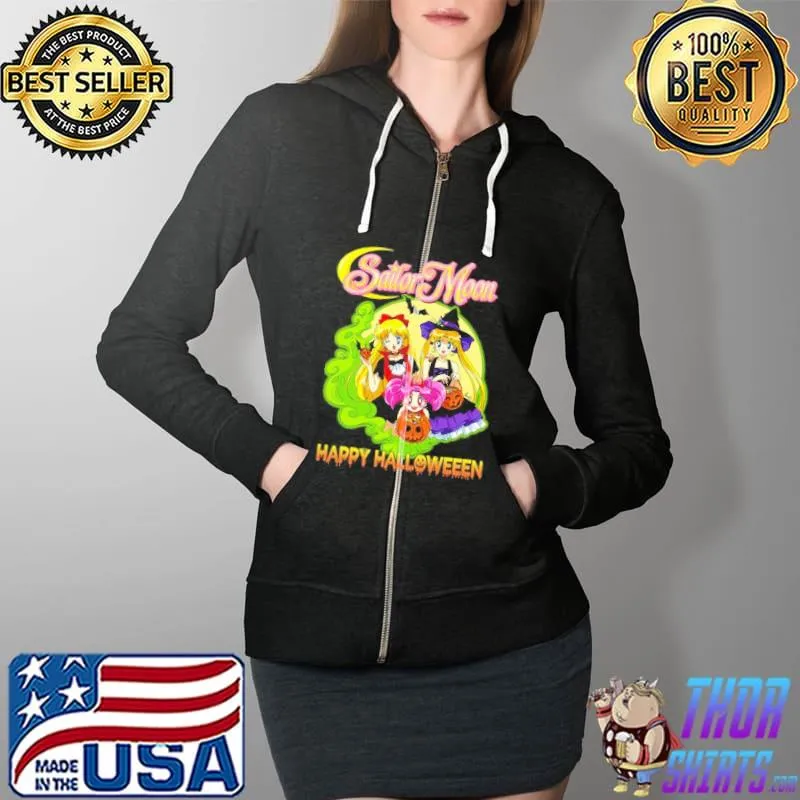 Sailor moon happy halloween s Full Zip Hooded