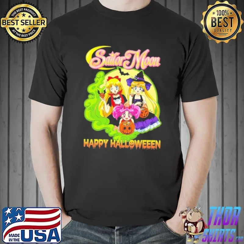 Sailor moon happy halloween shirt