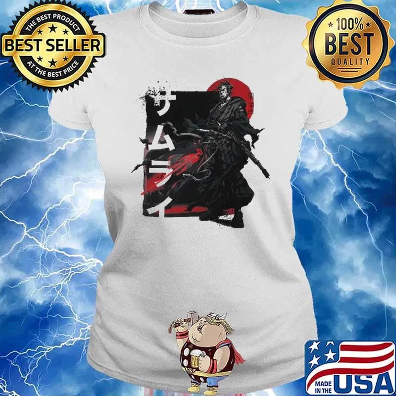 Samurai Blood WAr Shirt Ladies tee