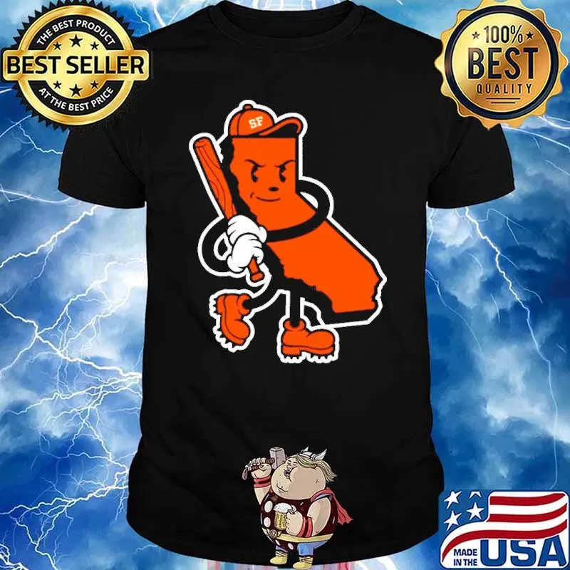 San Francisco Baseball State shirt