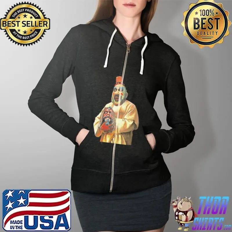 Scared Shirt Full Zip Hooded
