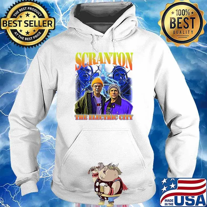 Scranton The Electric City Classic T-Shirt Hoodie
