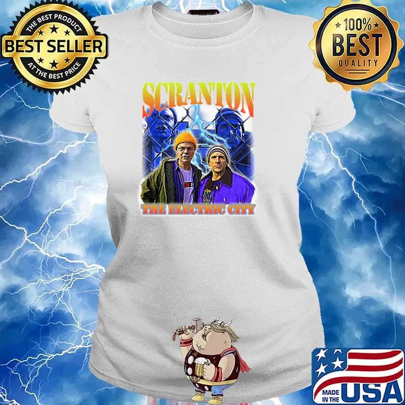 Scranton The Electric City Classic T-Shirt Ladies tee